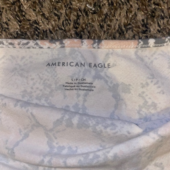 American eagle Snake skin print halter top - Picture 3 of 3